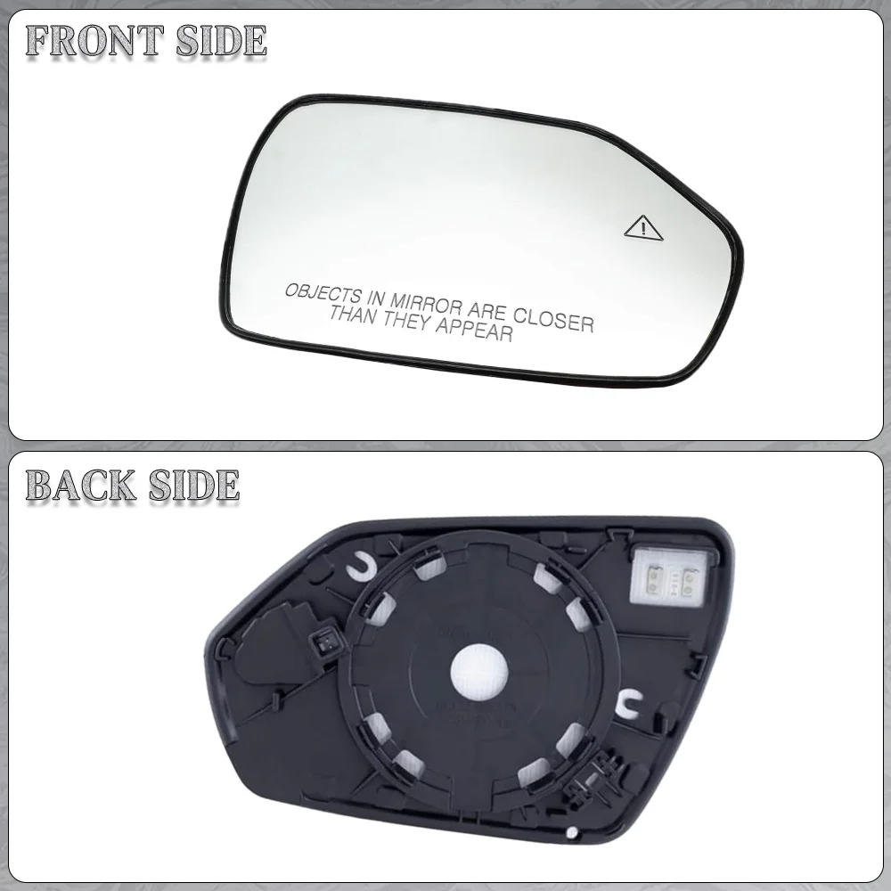 Car Heated Side View Mirror Glass With Blind Spot For Hyundai Elantra 2021-2025 US Version Left Hand Drive 87621AA1800