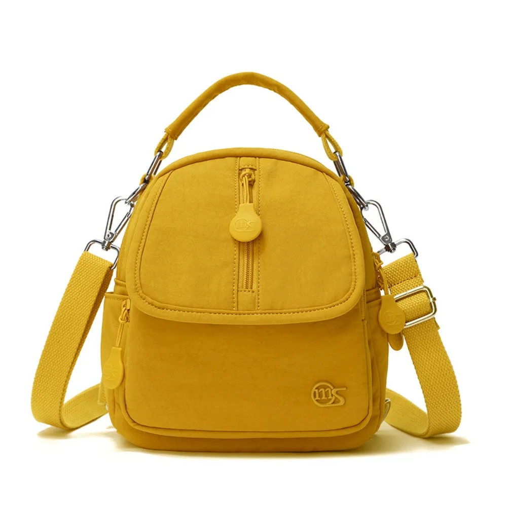 

Classic Large Capacity Women's Backpack Lightweight Zipper Crossbody Bags Casual Cloth Handbag Outdoor Activities