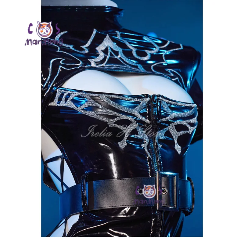 

Anime NieR:Automat 2B Cosplay Costume YoRHa No 2 Type B Gothic Dark Nurse Sexy Woman Halloween Christmas leather new dress