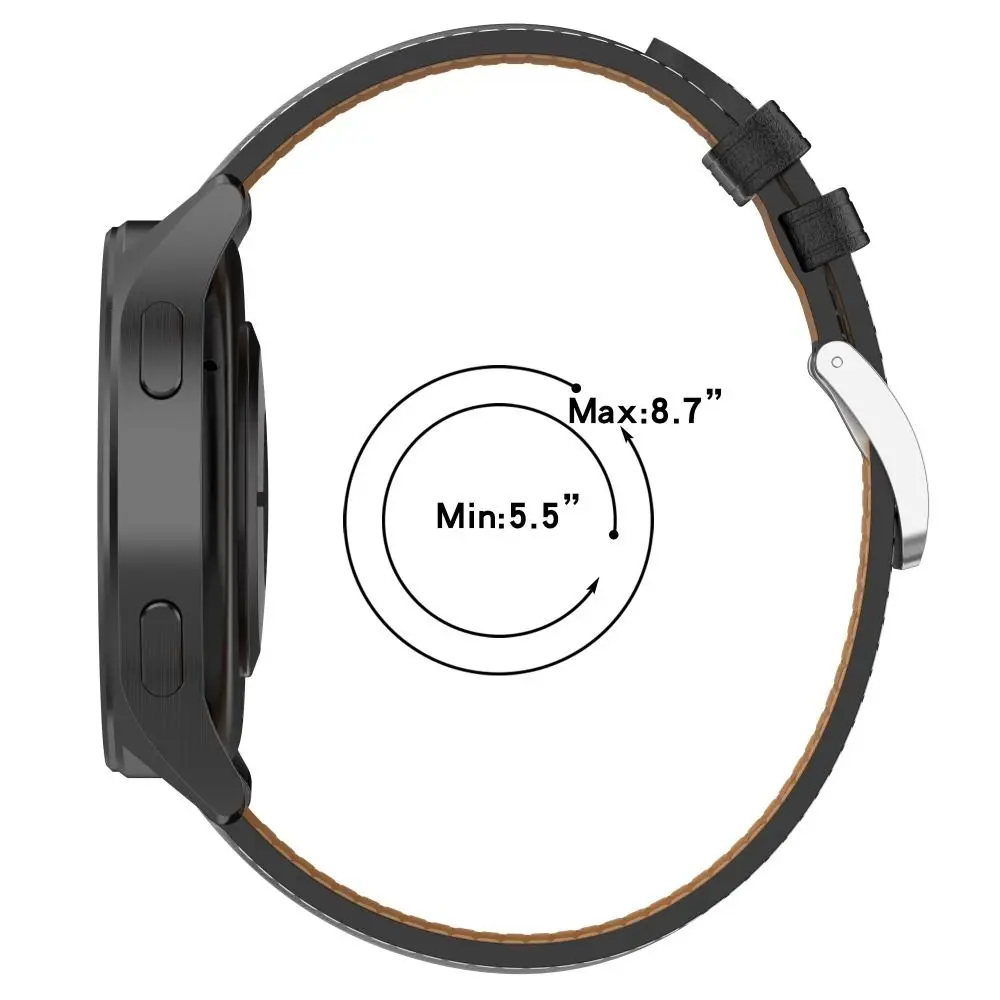 Xiaomi Watch s4 s3 2用ソフトレザーストラップ,スペアバンド,カラー,22mm