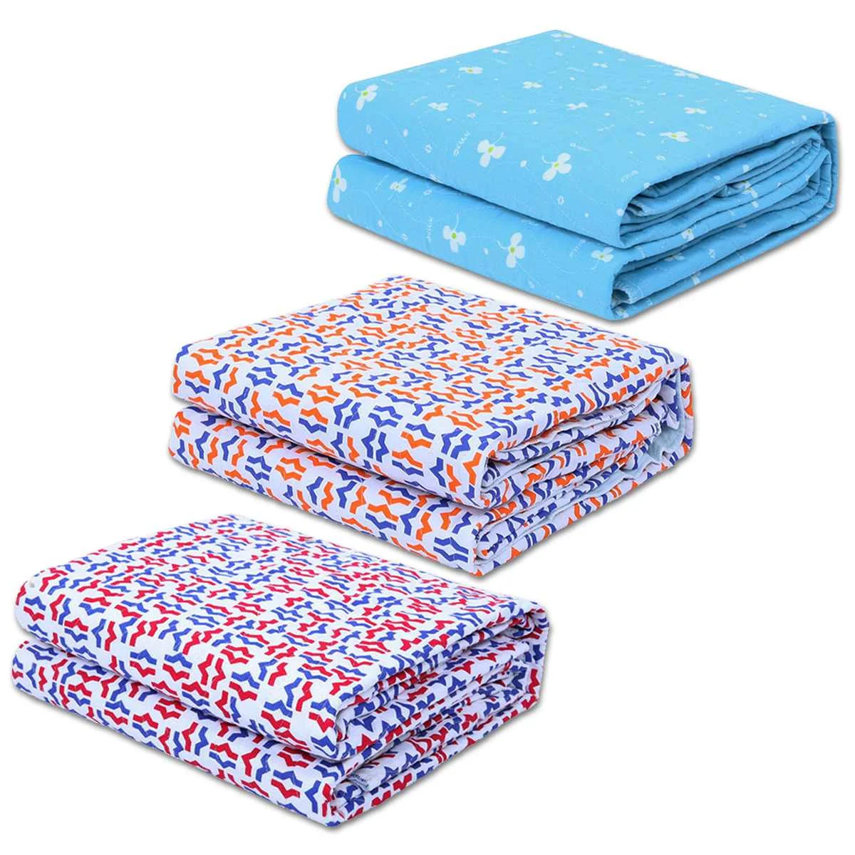 Waterproof Nappy Urine Mat Washable Reusable Bedding Changing Cover Pad Sheet Protector Incontinence Kid Adult Mattress Bed Pad