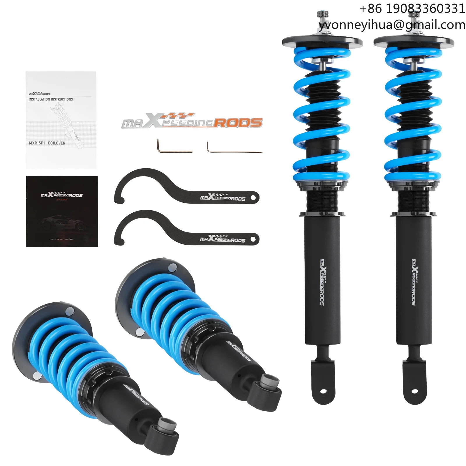 

Maxpeedingrods 24-уровневый демпфирующий полный комплект койловера для Nissan Skyline R34 ENR34 BNR34 1999-2002 гг.