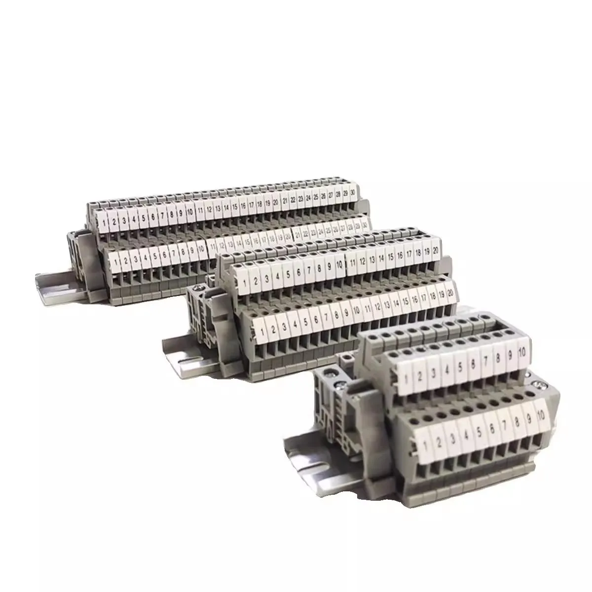Two in two out screw terminal block MBKKB2.5 rail terminal block can be equipped with terminal box