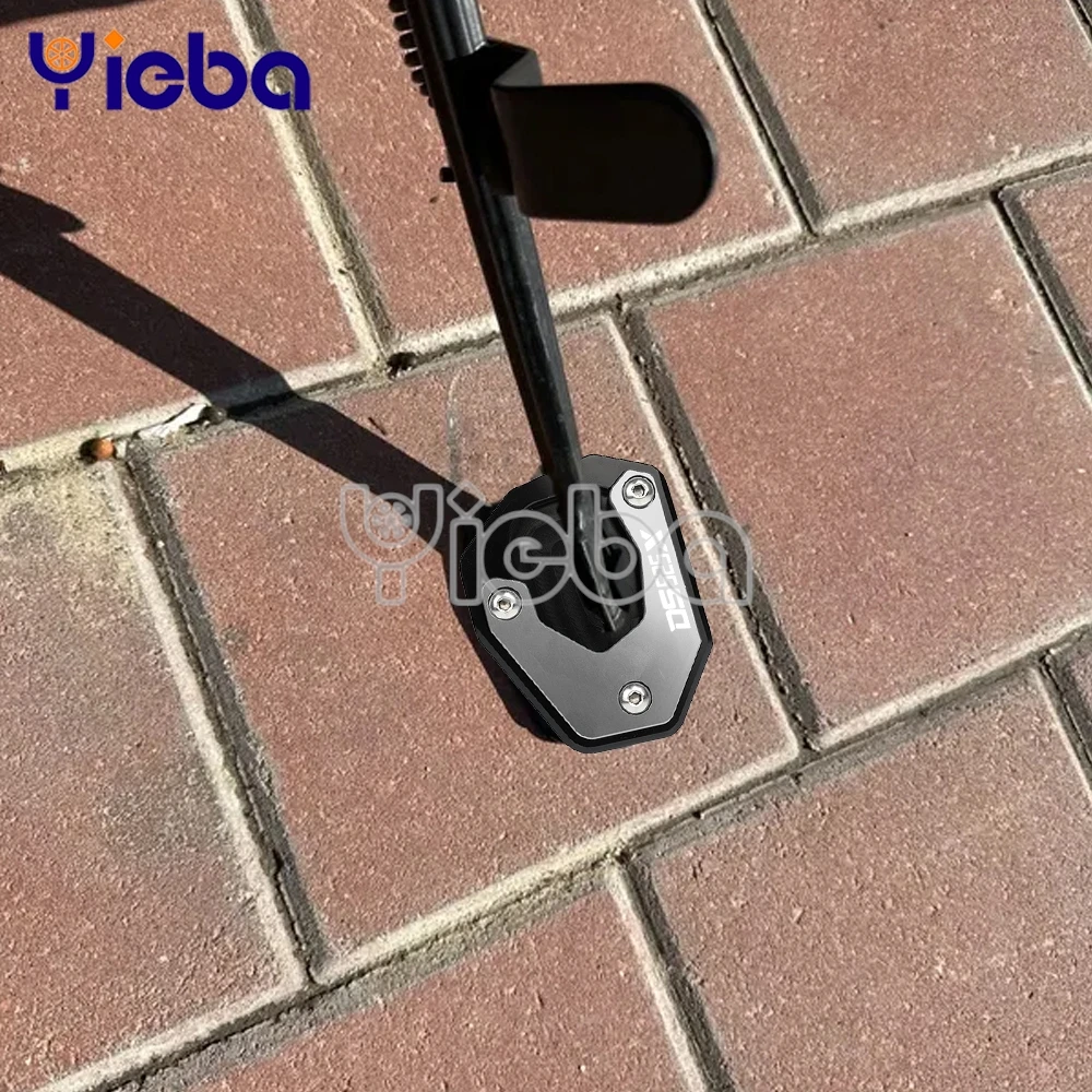 Motorcycle Kickstand Side Stand Extension Pad Enlarger Support For Voge DS525X DS625X 625 525 800 DSX DS800X 2023 2024 2025 2026