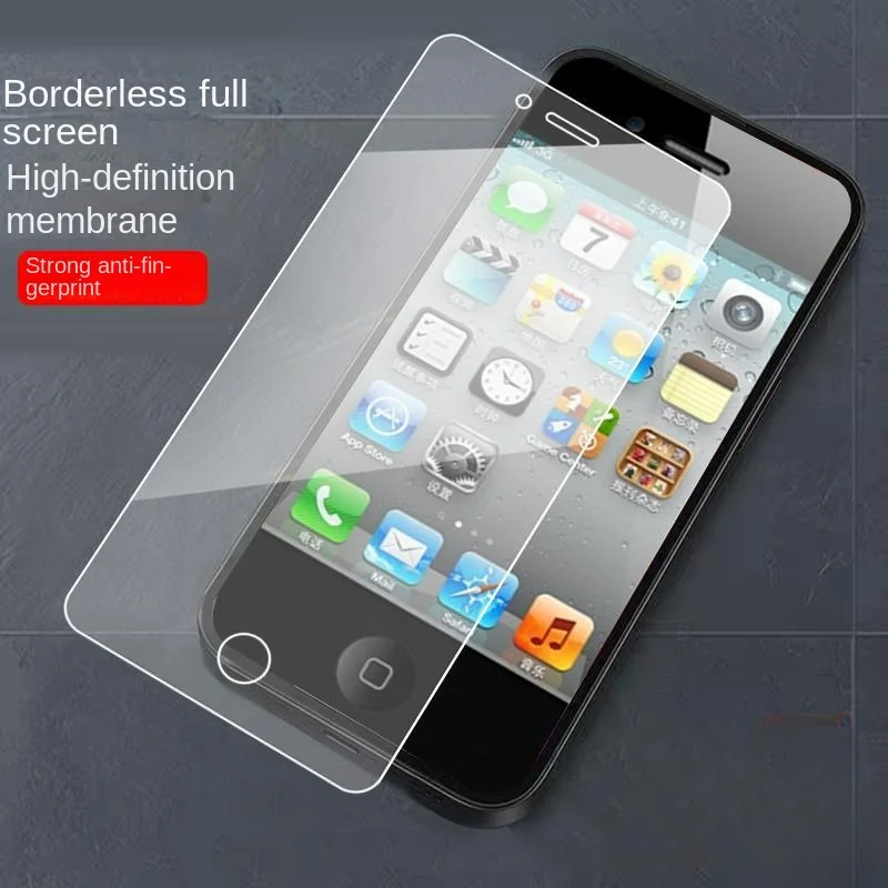 2-4Pcs/lot Screen Protector Glass For iPhone 4 4S Tempered Glass Film