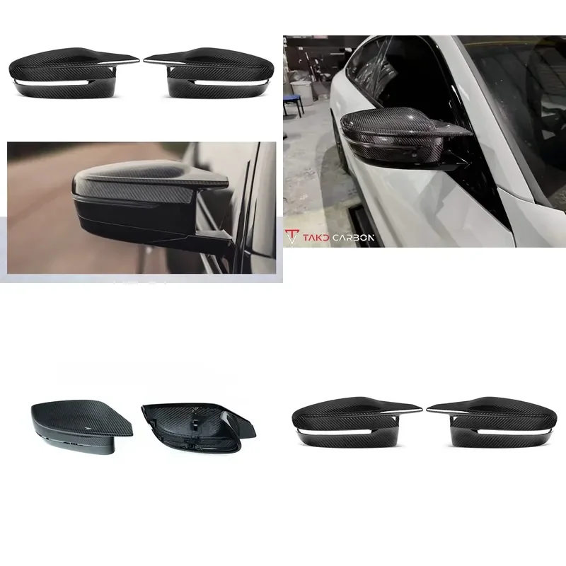 OEM/ODM High Quality Dry Carbon Fiber Side Mirror Housing For 4 Series G26 2021+ M-Style Neat Clear Texture Blind Spot