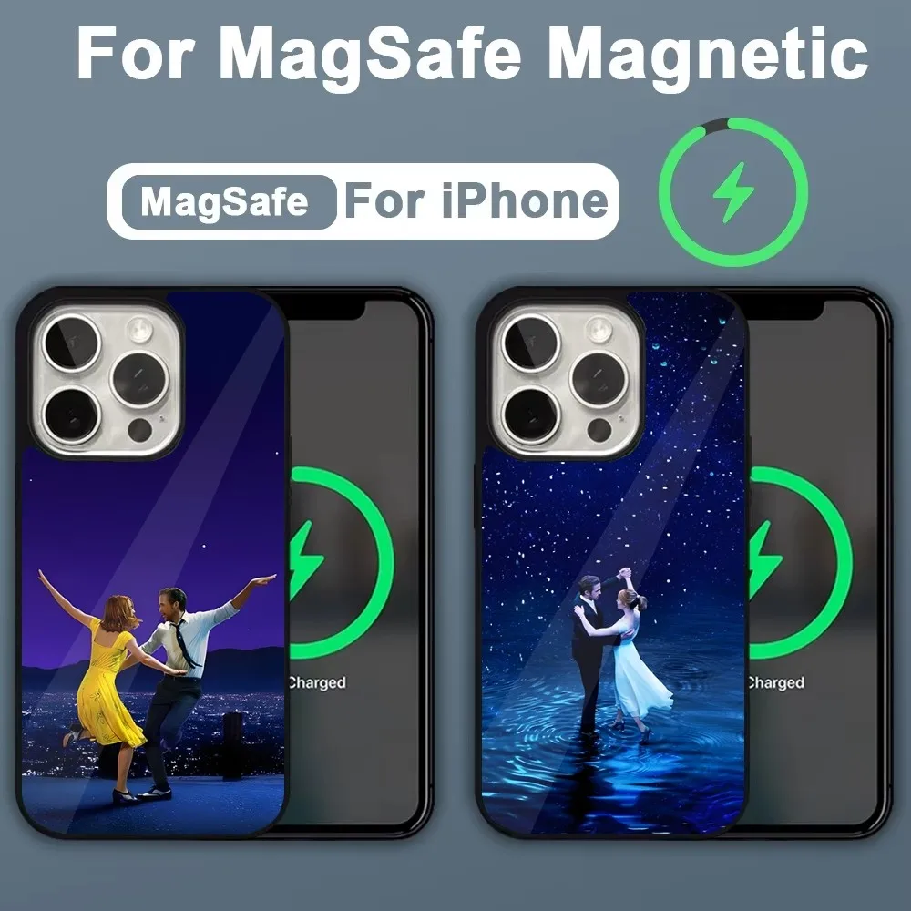 L-LaLaLand Movie Phone Case For iPhone 16,15,14,13,12,11,Plus,Pro,Max,Mini Magsafe Magnetic Wireless Charging