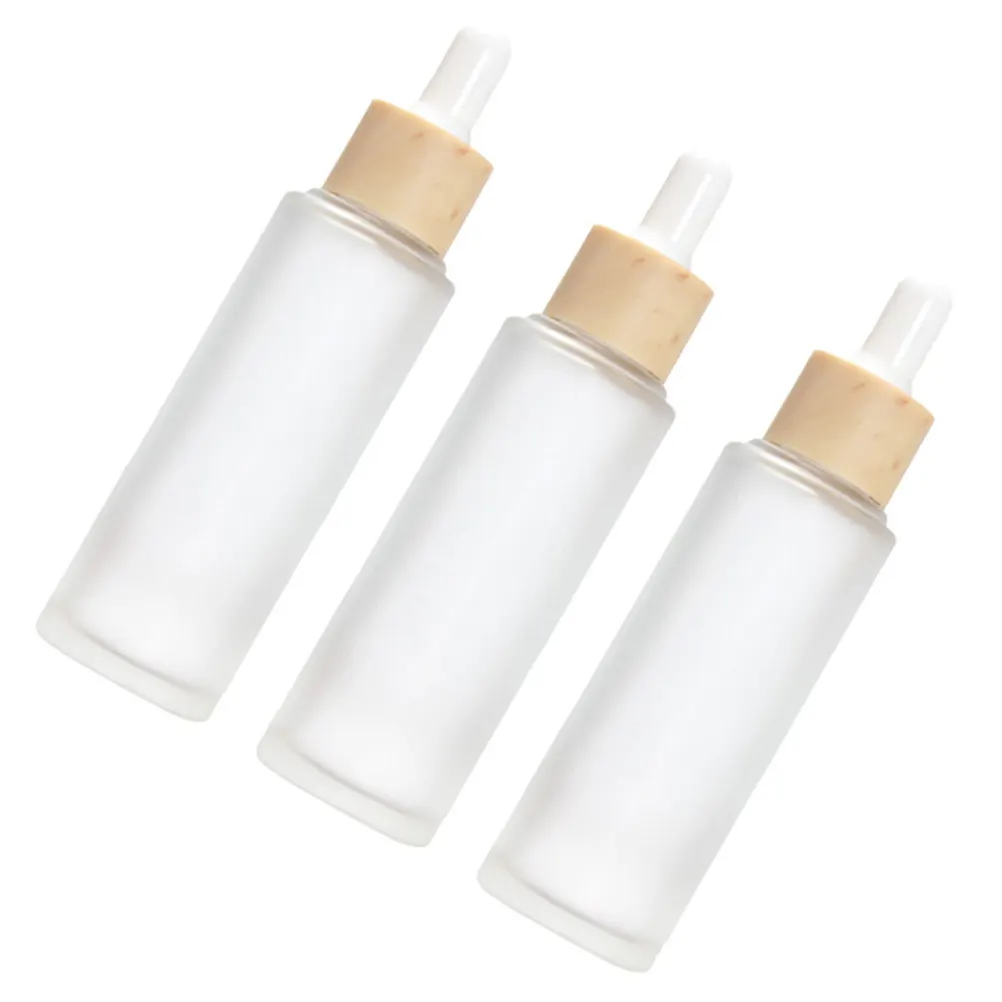 

Набор из 3 многоразовых флаконов-капельниц для эфирных масел, 50 мл, прозрачные, для парфюмерии, лосьонов, масел для снятия мышечной боли, портативные, для путешествий