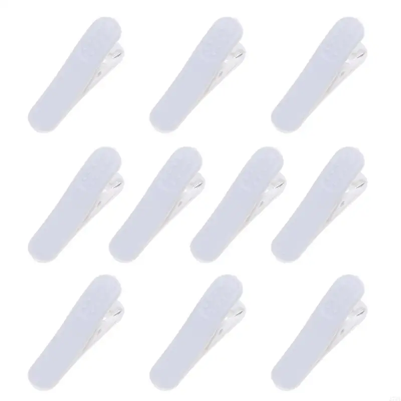 J78A Cable Cord Clip Clamp Collar Lapel Shirt Holder For Headphone Earphone 10Pcs/lot