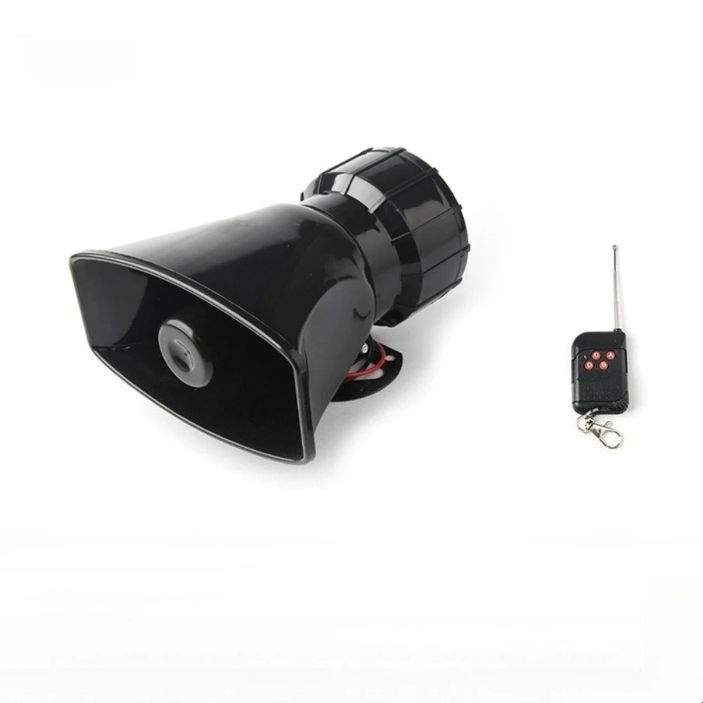 Car Warning Alarm Police Fire Siren Horn Loudspeake Car ccessories 12V Speaker 130dB Wireless Electronic Siren Loud
