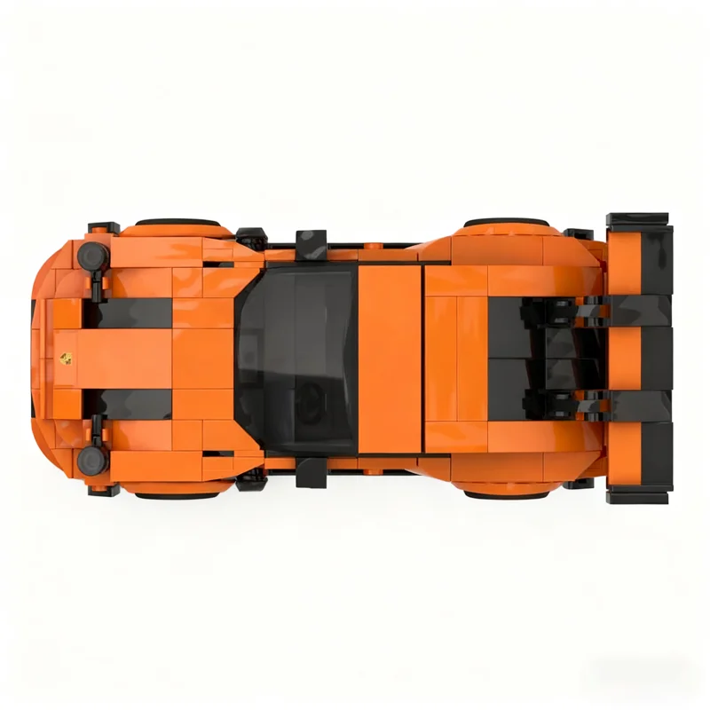 321pcs MOC Porscheed RS City Champions Super Car Model Building Blocks Construction Idea Festival Gift Toys Education Brick