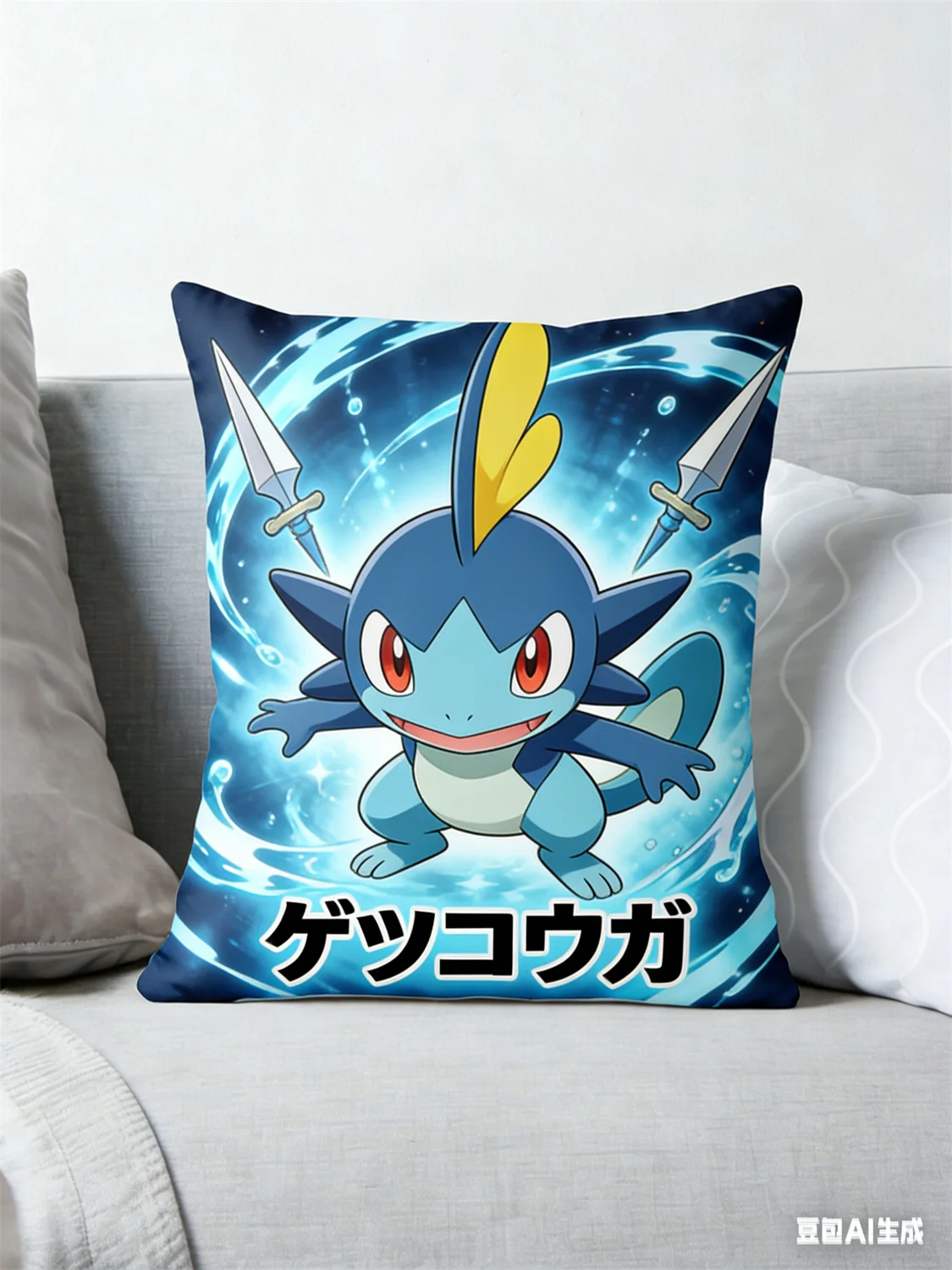 

Pokémon Pillow, Fan Favorite Pikachu & Bulbasaur Print Decorative Pillow for Fans, Cute Anime Home Decor and Collectible Style