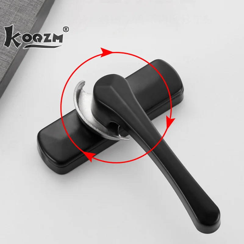 جديد الفولاذ المقاوم للصدأ قفل الهلال العالمي مع هوك الأبواب الألومنيوم والنوافذ قفل بخطاف سلامة الطفل نافذة قفل مشبك