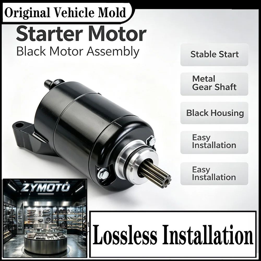 For Kawasaki Ninja 250SL Ninja250SL Z250SL Ninja 125 Ninja125 Z125 BR125 BX125 2014-2022 Motorcycle Starter Motor Replacement Ki