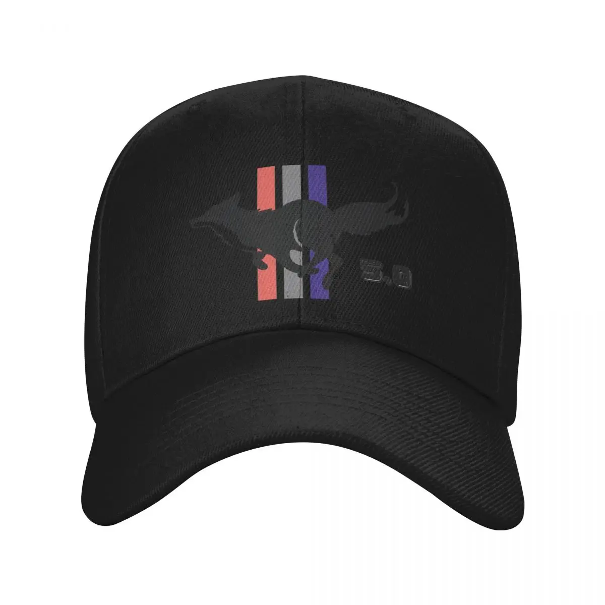 Fox Body-Casquette de baseball personnalisée pour hommes et femmes, chapeau de camionneur, cheval de plage, 5.0