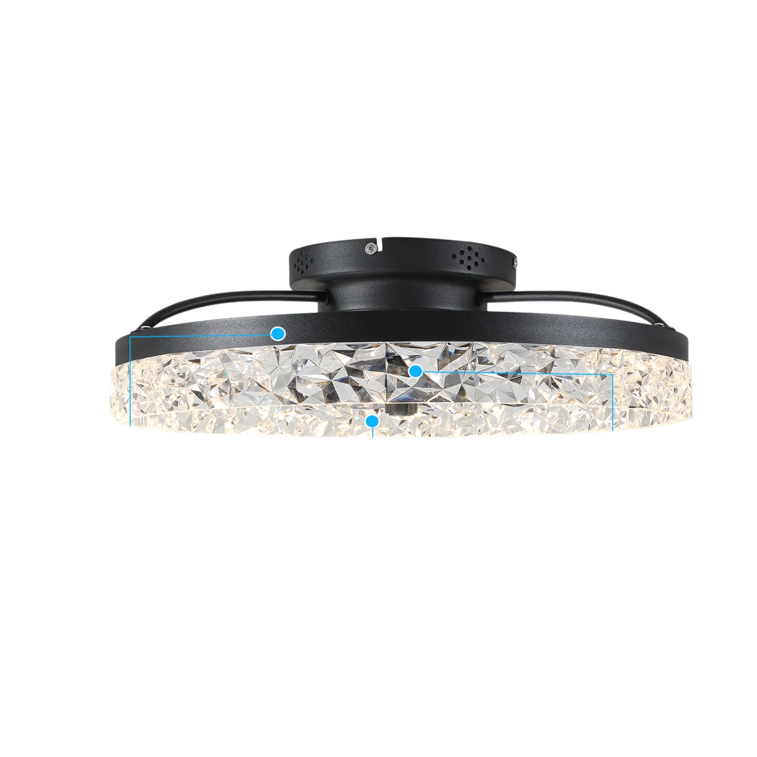 

Ceiling Fan with Lights Dimmable LED