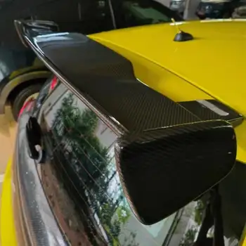 Zadní spoiler pro Suzuki Swift 05-19, upravené uhlíkové vlákno, pryskyřice, zadní křídlo, autodoplňky 12 nejlepší prodej Zadní spoiler Suzuki Swift - №1