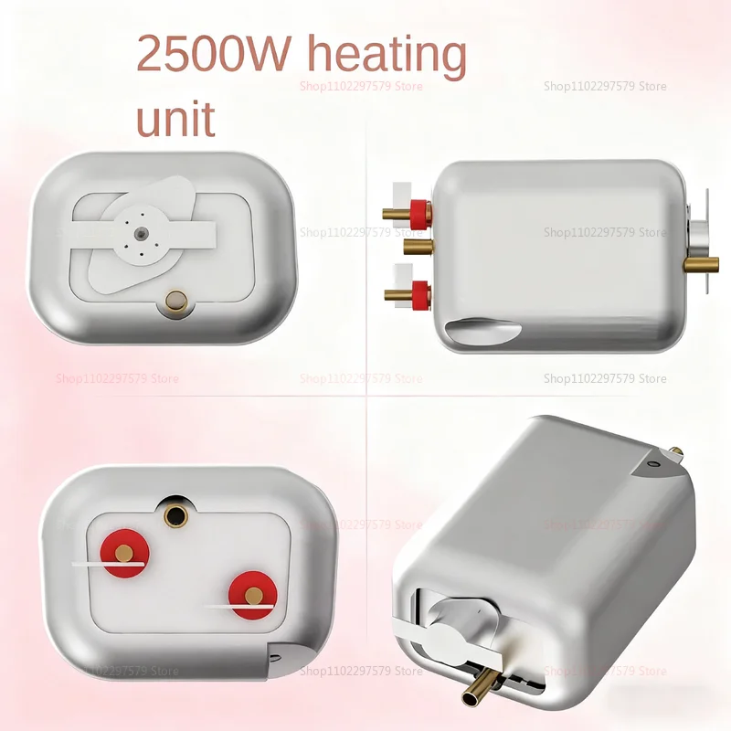 2025 شاشة عرض جديدة تعمل باللمس لتنظيف البخار بدرجة حرارة عالية مكيف هواء منزلي صغير شفاط المطبخ تسخين سريع