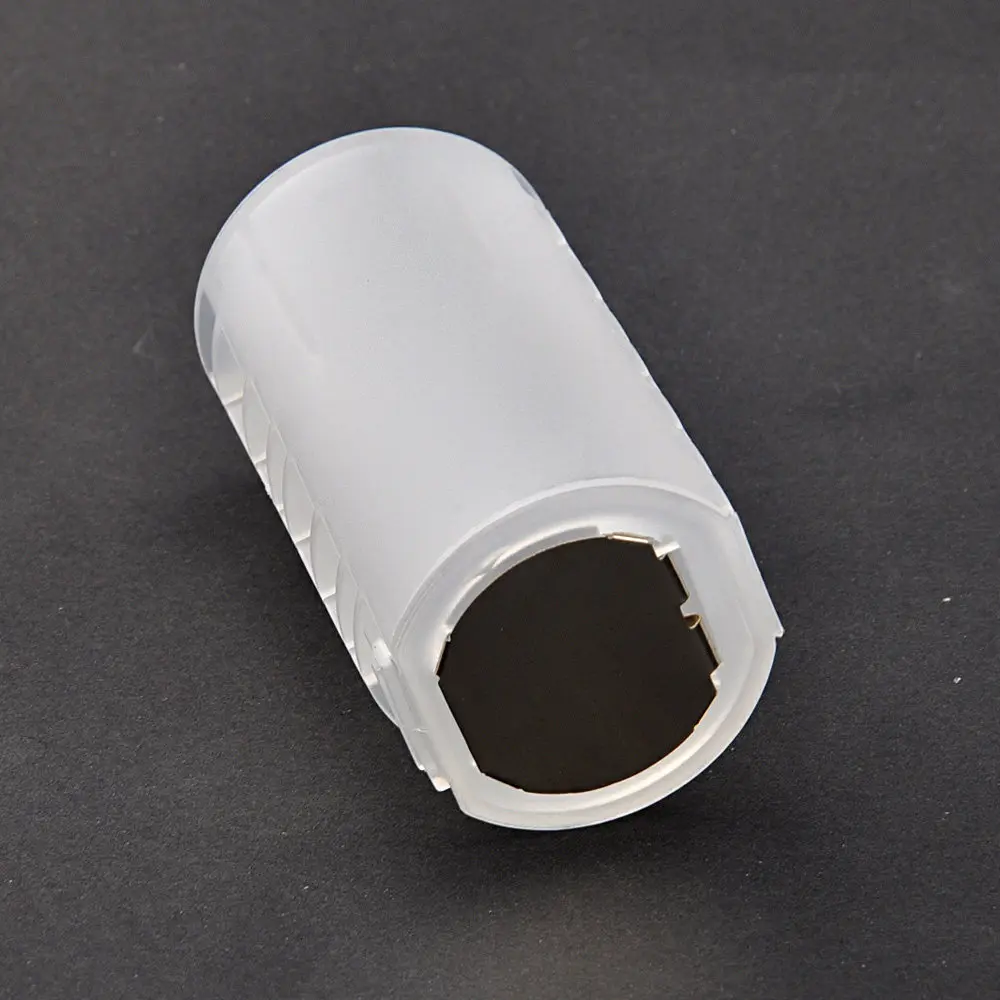 8Pcs Battery Adapter Cases Transparent Convert D Size Batteries Emergency Electronics Converter Battery Adapter