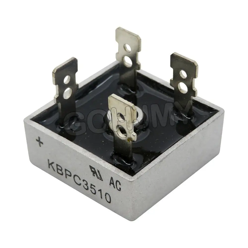 1/10PCS GBPC5010 SKBPC5016 KBPC2510 KBPC3510 KBPC5010 KBPC1010 KBPC608 KBPC610 Bridge pile new rectifier