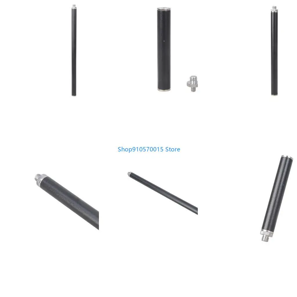B95C Heavy Duty 10cm/20cm/30cm 1/4in internal To 3/8in Threaded Extension Rod With Mounting Screw For DSLR Equipment