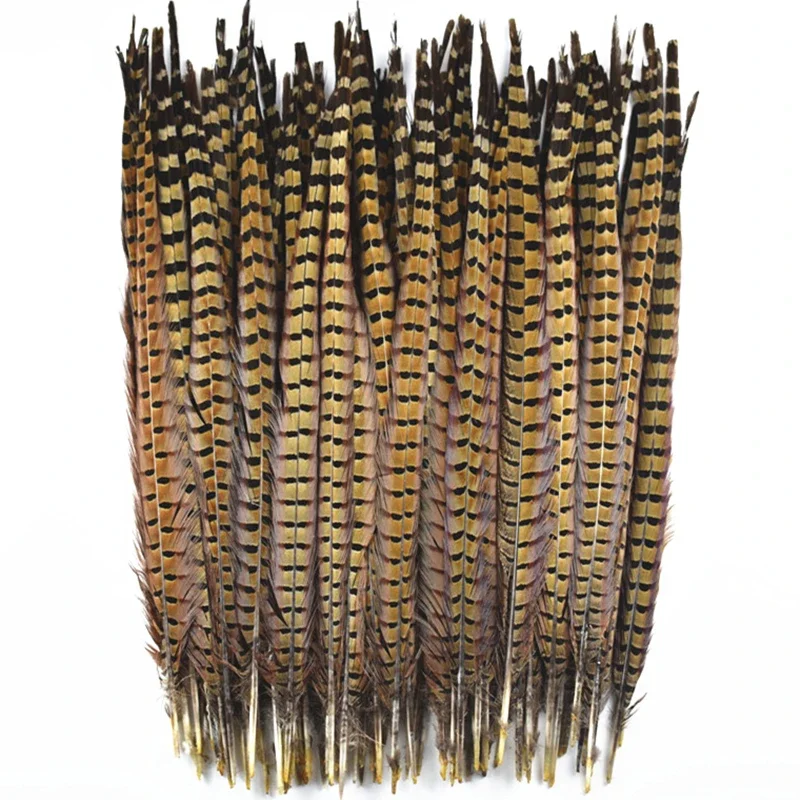 

Wholesale 10/30/50Pcs Pheasant Tail Feathers for Wedding Centerpieces Hair Extensions Feather Plumes Decorations 20-22 Inch