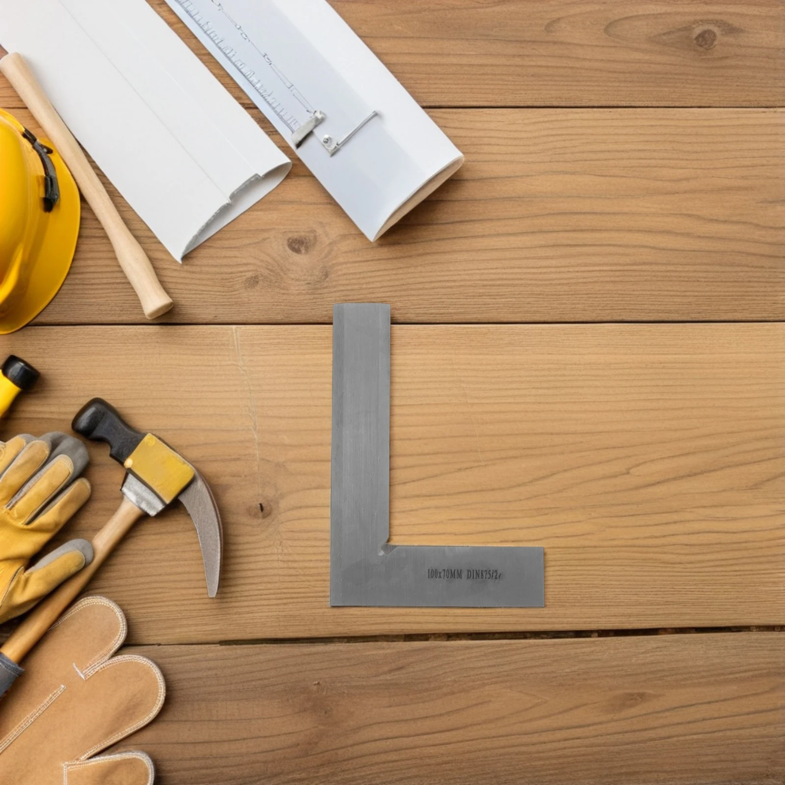 

90 Degree Angle Ruler Precision Metal Square Carbon Steel Right Angle Tool Carpenter Machinist Tool Woodworking Measurement