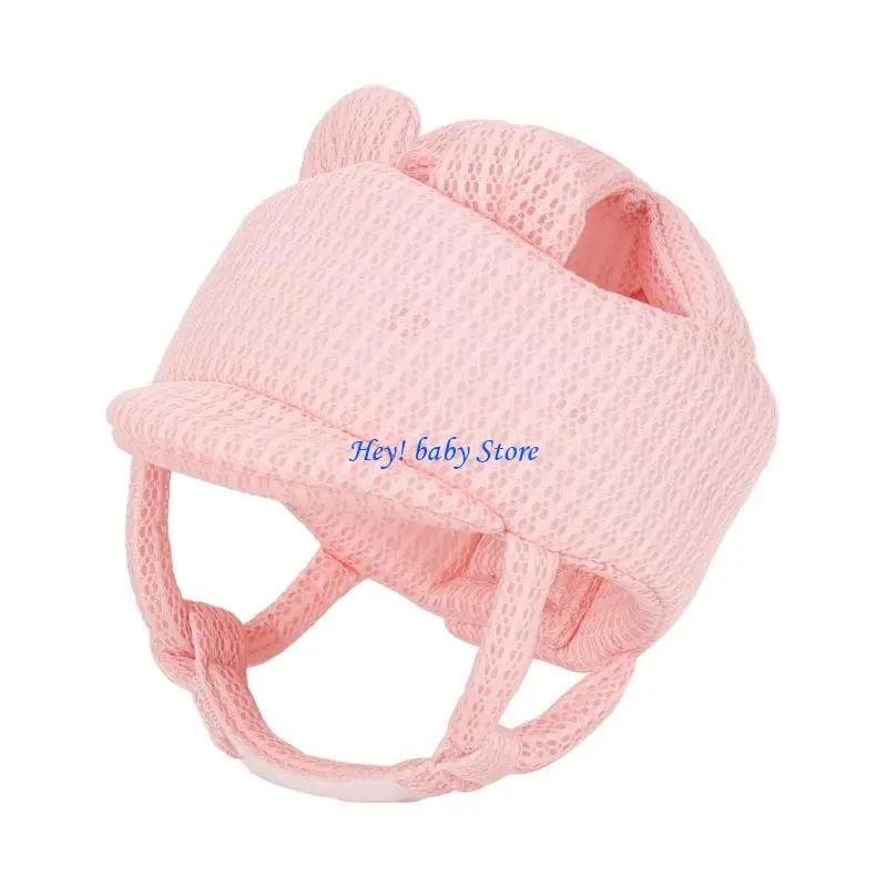 

Q1FE Младенец безопасности головного убора мягкая и дышащая шляпа защитника головы для ребенка учится ходить в помещении и на