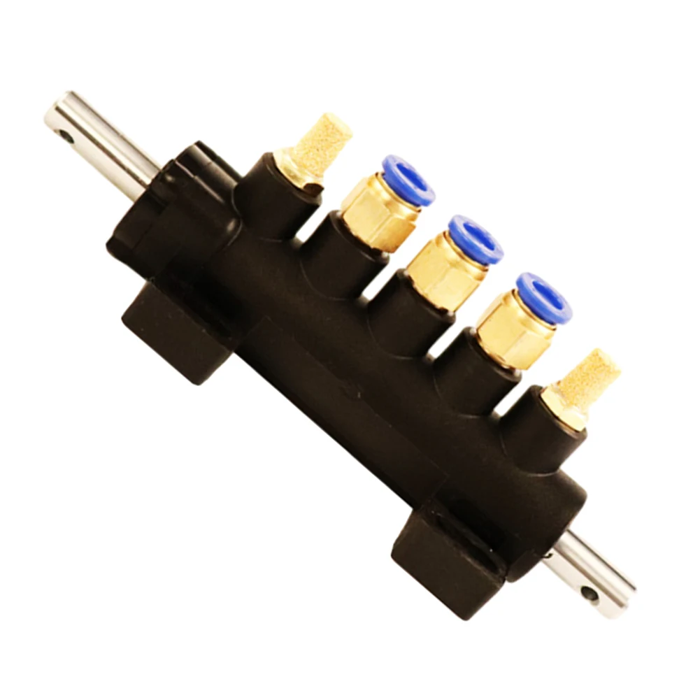 Air Control Valve Air Flow Changer Connection Copper Easy Installation Engineering Pedal Plastics Screw Holes Stainless Steel
