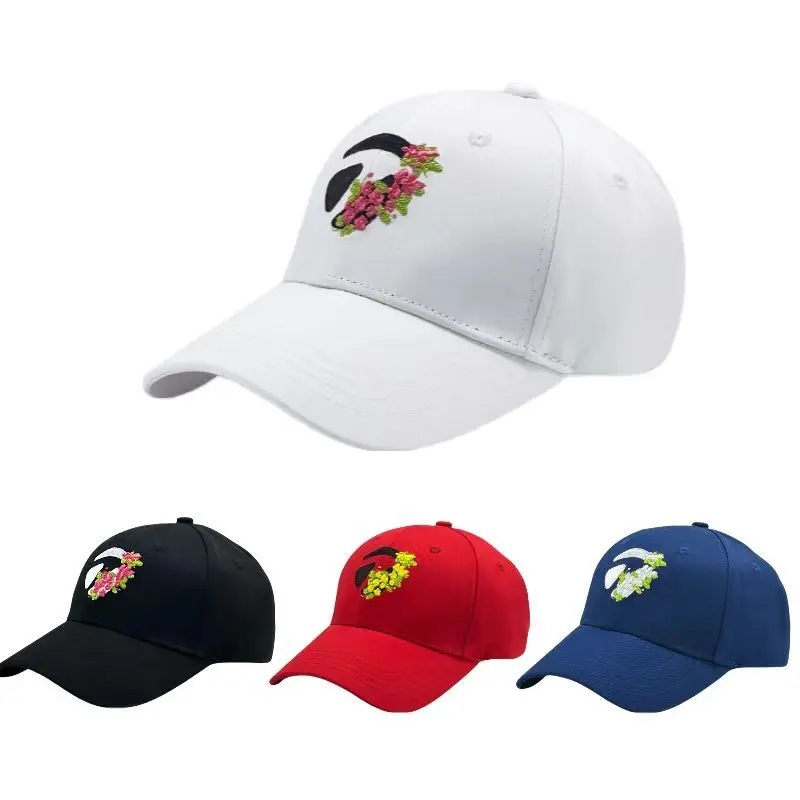 겨울골프모자 Spring Summer Golf Wear Women 2025 New Korean Golf Cap Fashion Embroidery Sunshade Peaked Hat Men's Tennis Sports Caps 명품