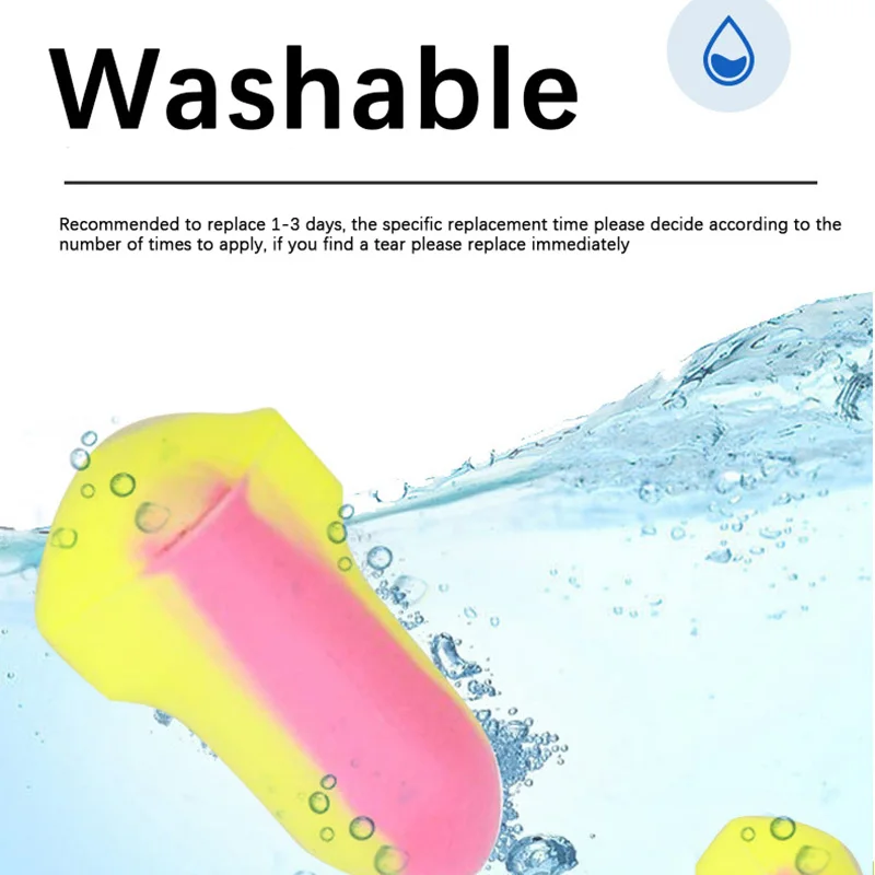 Noise-blocking earplugs for sleep - noise protection - noise reduction - sound insulation - safe for ears