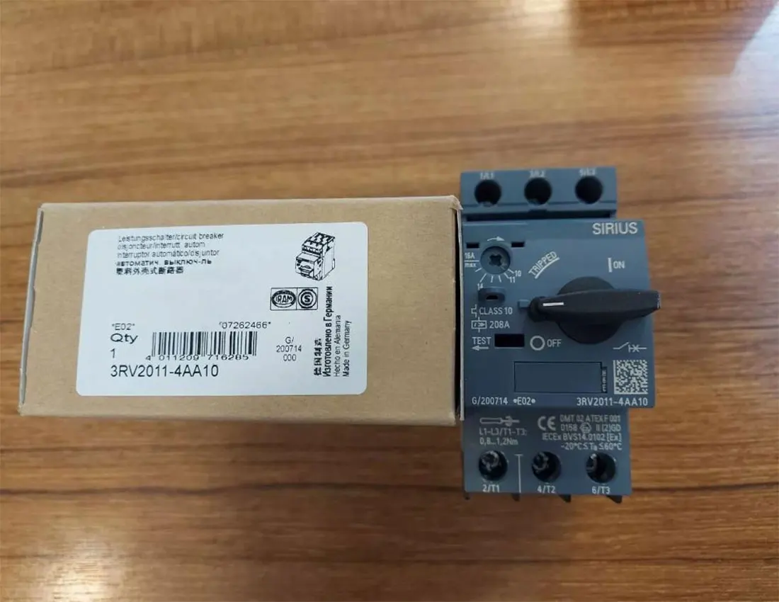

Brand New 3RV2011-4AA10 3RV2011-4EA10 Warranty One-year