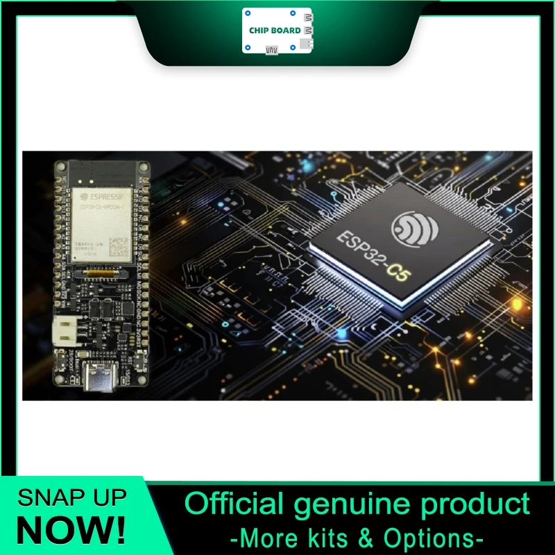 DFRobot FireBeetle 2 ESP32-C5 IoT Development Board with 2.4/5GHz WiFi 6, Solar Charging Capability for Home Assistant Nodes