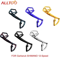 Bike Rear Derailleur Aluminum Pulley Wheels,Bicycle FOR Garbaruk SHIMANO 12-Speed,XT XTR SLX M6100 7100 8100 9100 Oversized Cage