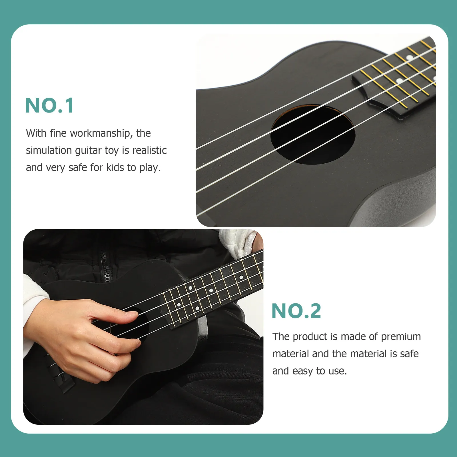 Wooden Ukulele For Beginners Soprano Size Natural Acoustic String Instrument Adult Learner Starter Musical Gift