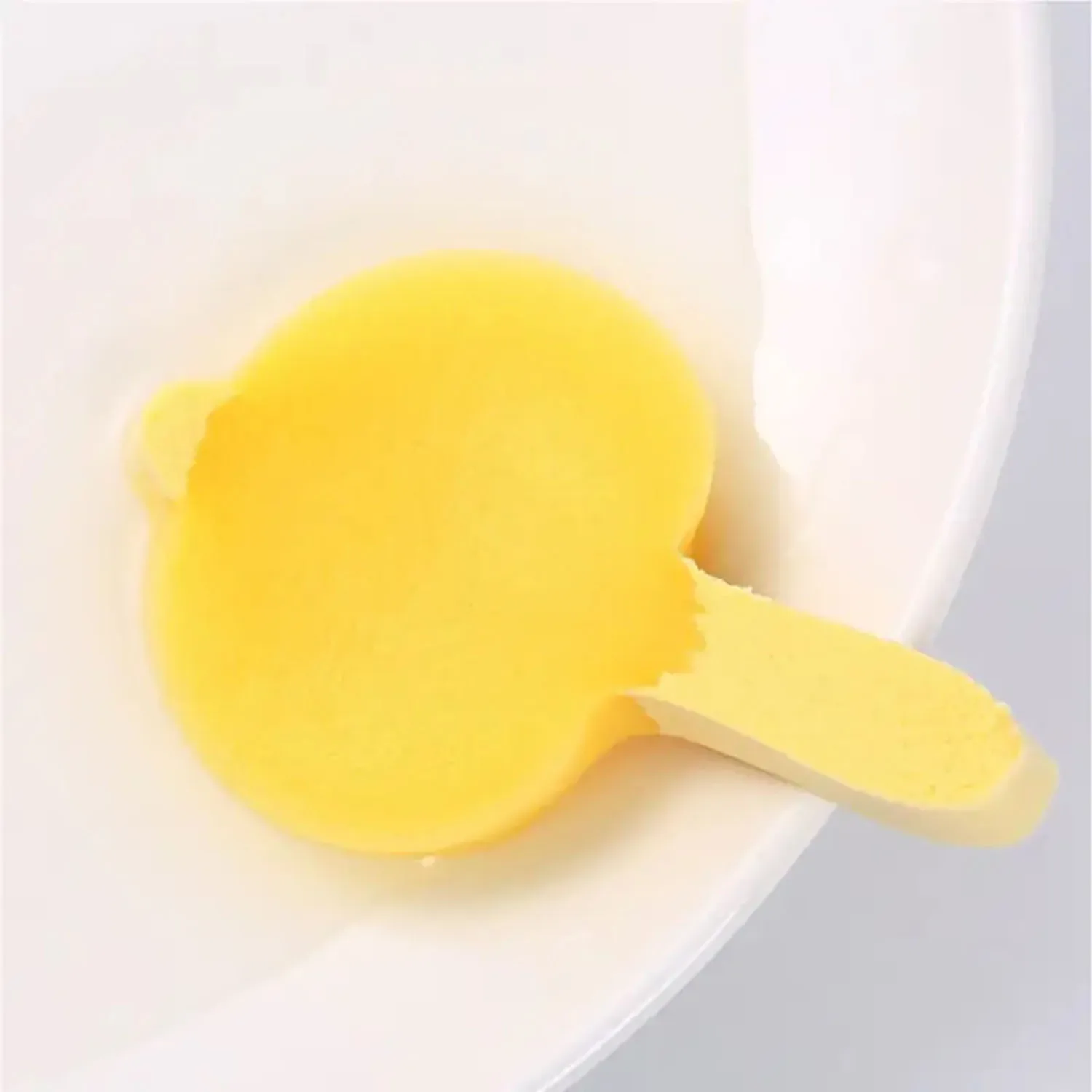 แผ่นพัฟเครื่องสำอางฟองน้ำขัดทำความสะอาดอัดแน่น12ชิ้น/เซ็ตแผ่นซักผ้าทำความสะอาดผิวหน้าเครื่องมือดูแลผิวลบเครื่องสำอาง