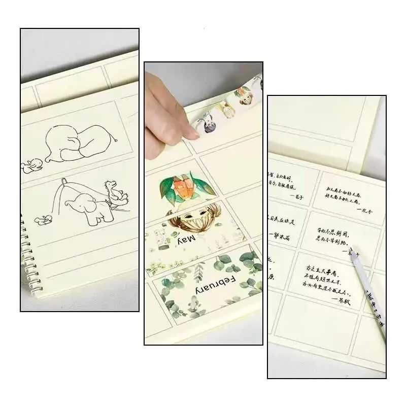 Spiral Blank Comic Notebook: Draw Your own Comics Create The Best Stories. Comic Panels for Drawing. Templates for Comics Film