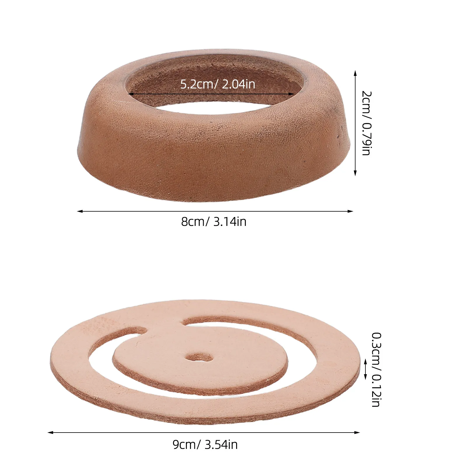 2Pcs Seal Cups Stepping Pads Replacement Set for Manual Hand Pump Pitcher Pump Well Water System Repair Accessories