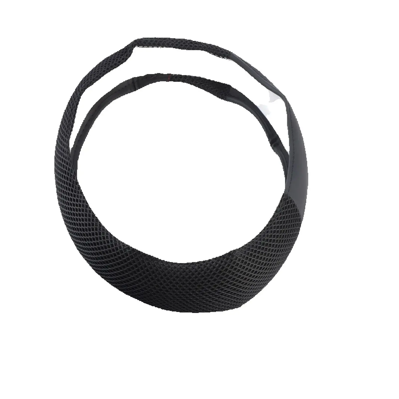 

1pc Ice Silk Steering Wheel Cover For 14.5-15 Inch Universal Vehicles