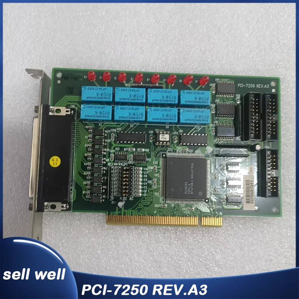 

For ADLINK data acquisition card PCI-7250 REV.A3