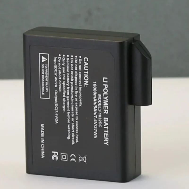 DC35135 7.4v 5000mAh Rechargeable Lithium Battery for Heated Pillows Heated Blankets Hand Warmers Replace Batteries Accessories
