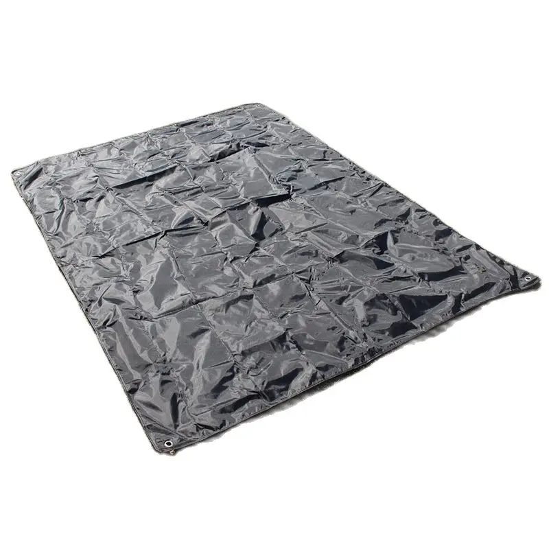 Antiskid Multifunctional Mat for Camping, Outdoor Grey Carpet, Oxford Cloth, Tent Bottom Protection, Oxford Cloth, 150*210cm