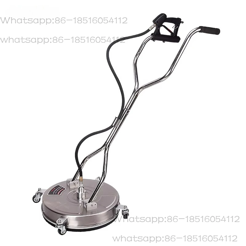 18-Inch High Pressure Surface Cleaner Push Wash Technology 4000 psi Stainless Steel New Industrial Outdoor Street Driveway