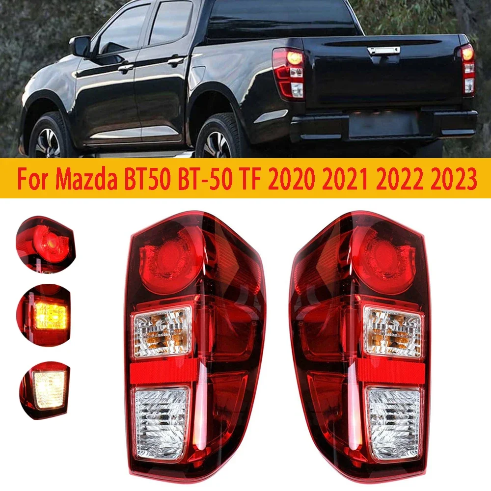 

LED Tail Light Rear Turn Signal Brake Parking Light For Mazda BT50 BT-50 TF 2020 2021 2022 2023 Fog Lamp Tail Lamp Assembly