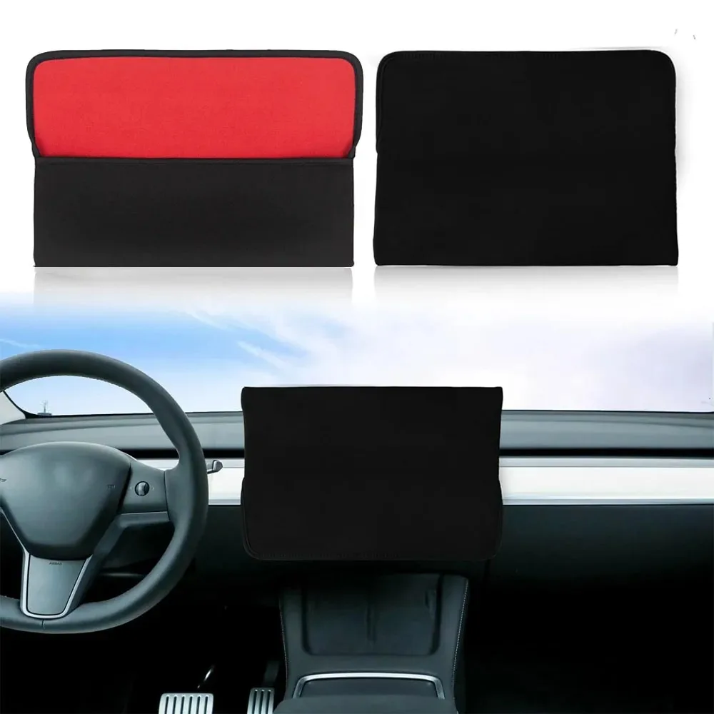 For Tesla Model 3 2021 Accessories Model Y Sleeve Slip On Sunshade Screen Protector Waterproof Fabric Navigation Cover