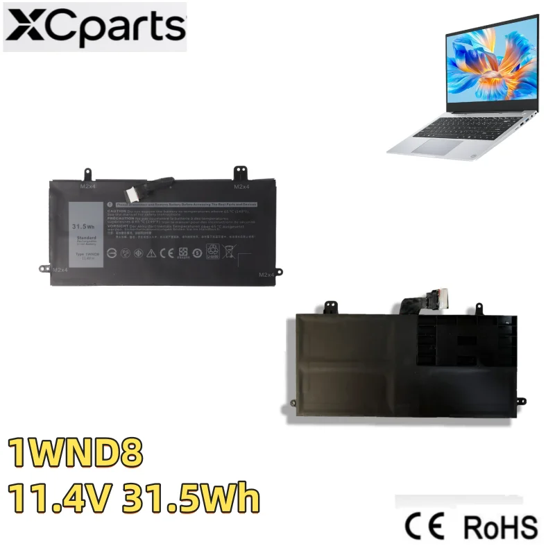 

Xichen 3Cell New Stock 11.4V 31.5Wh Laptop Battery 1WND8 for Dell Latitude 12 5285 5290 2-in-1 Notebook X16TW JT90P J0PGR 5JT8G