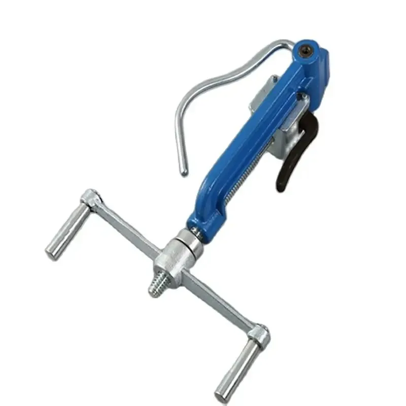 Stainless Steel Cable Tie Tensioning Gun Manual Zip Tie Plier Trigger Type Metal Band Bundling Fastening Hand Tool