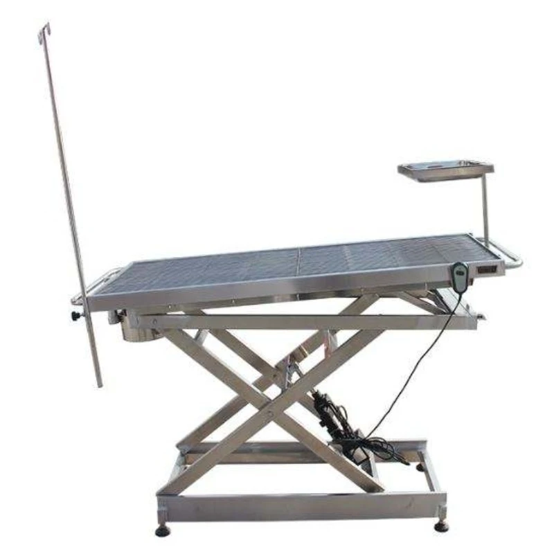 

Surgical Table Vet Medical Operating Veterinary Dental Stainless Steel Pet Examination Table for Animal Care and Supplies