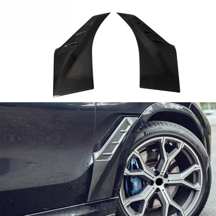 HOT Carbon Fiber Mudflaps Mud Guard Car Fender for X6 G06 Fender Vents