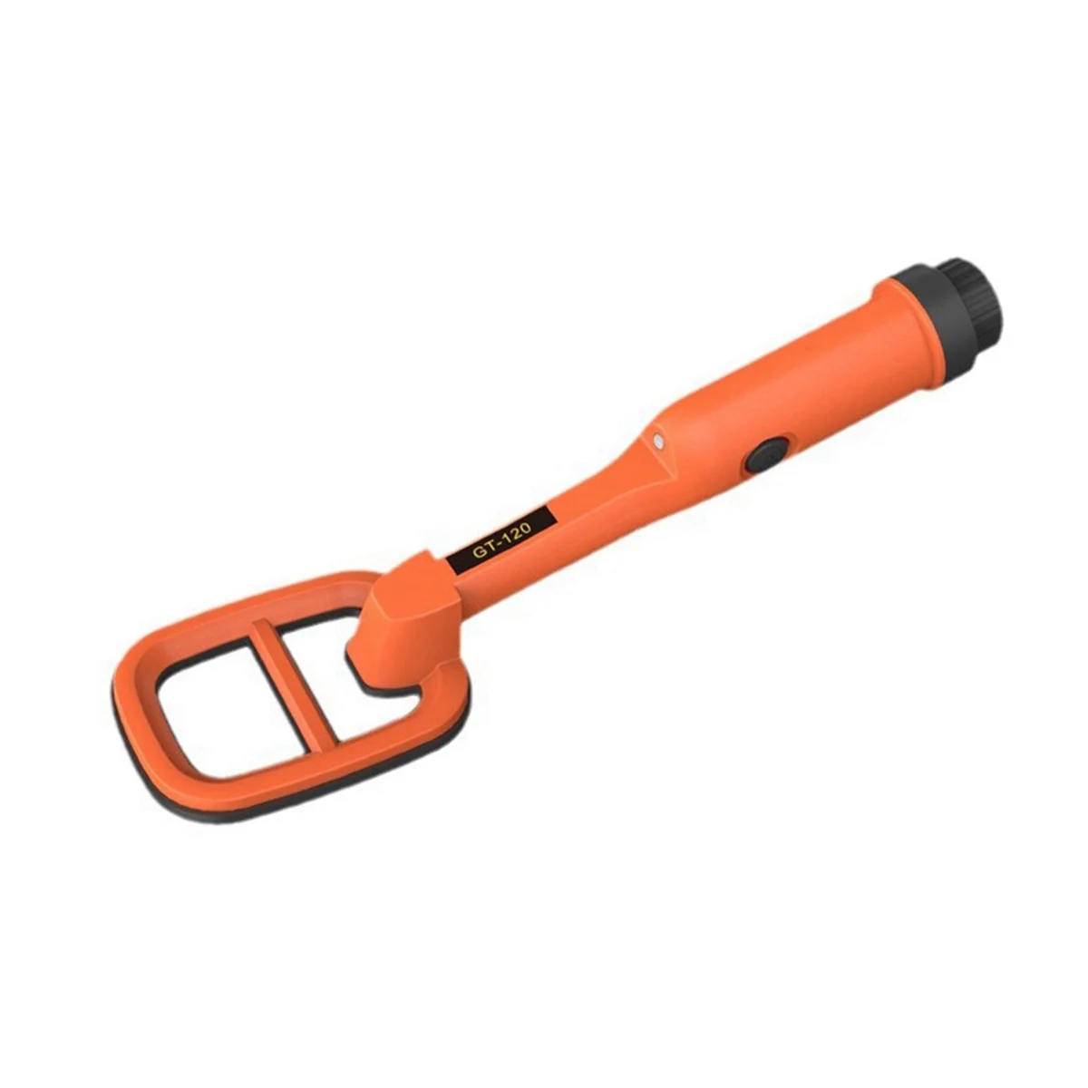 GT120 Handheld Diving Metal Detector Pinpointer Pointer Probe Waterproof Metal Pinpointing 4.2Inch Search Coil Orange